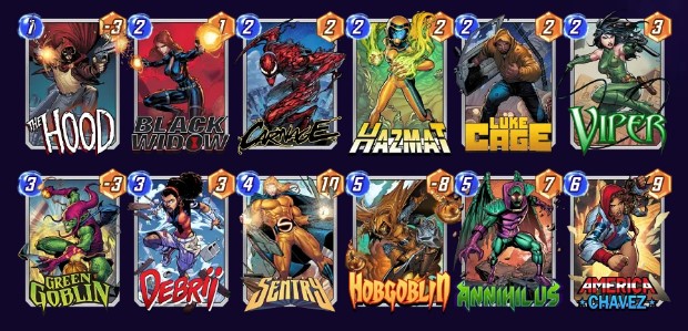 Best Annihilus decks - Marvel Snap