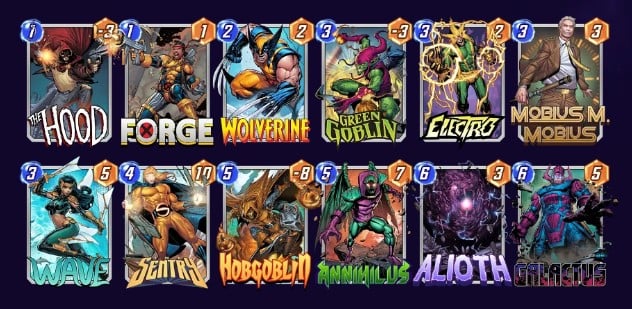 Best Annihilus decks - Marvel Snap