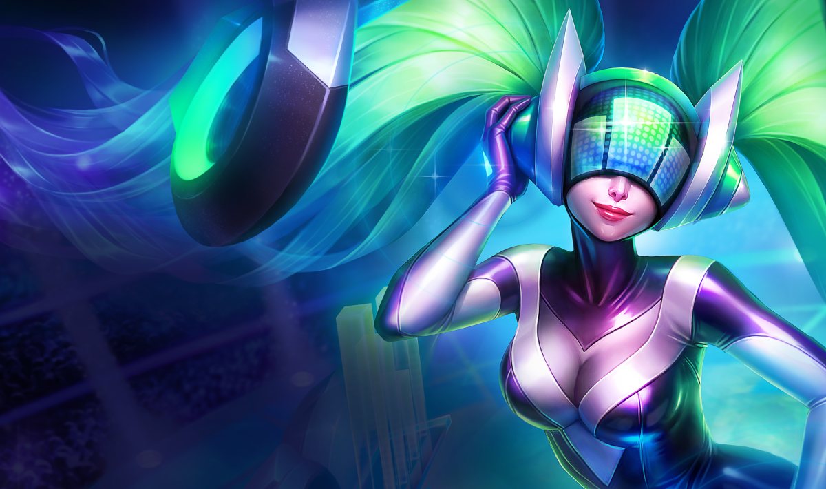 DJ Sona from League of Legends and TFT Set 10