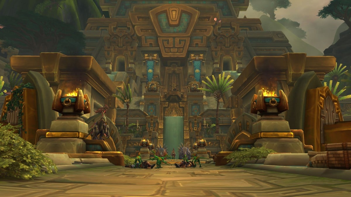 Overview of the Atal’dazar dungeon from BfA expansion