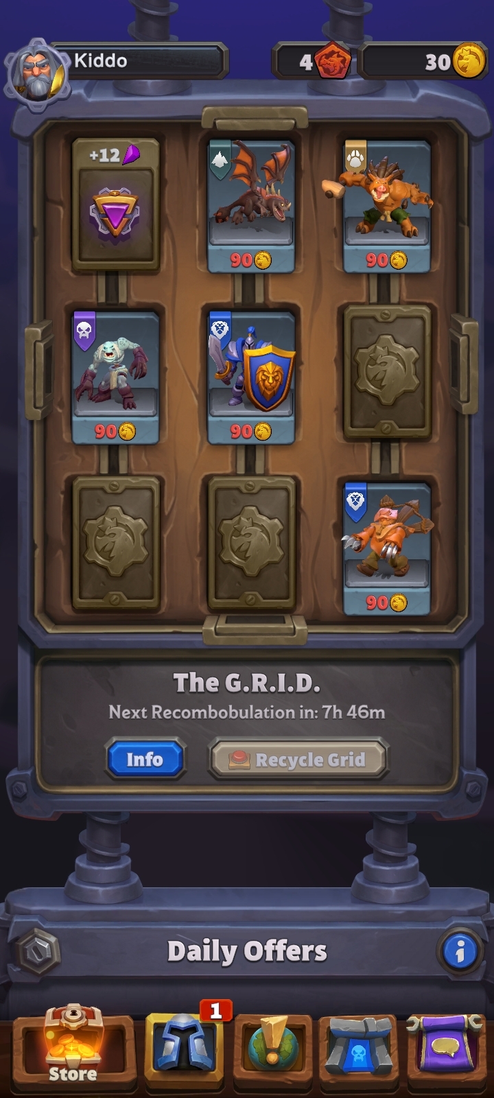 How To Get More Recycle Grid Buttons In Warcraft Rumble