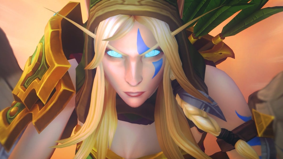 Alleria Windrunner close-up from the War Within reveal trailer