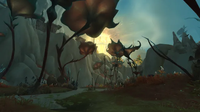 New zone reveal image for Hallowfall in WoW The War Within, revealed at Blizzcon 2023