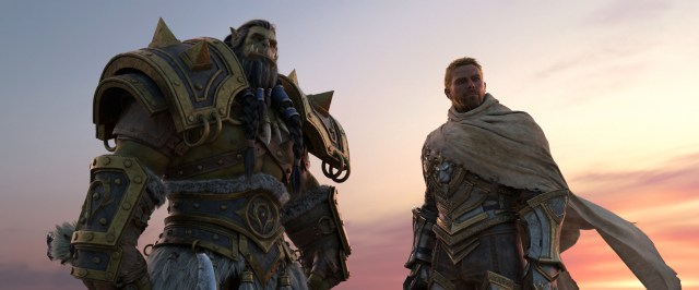 Thrall and Anduin stand side by side in the cinematic trailer for WoW The War Within