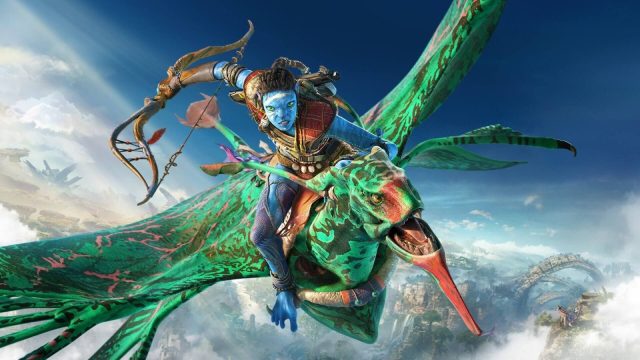 na'vi riding creature in avatar frontiers of pandora