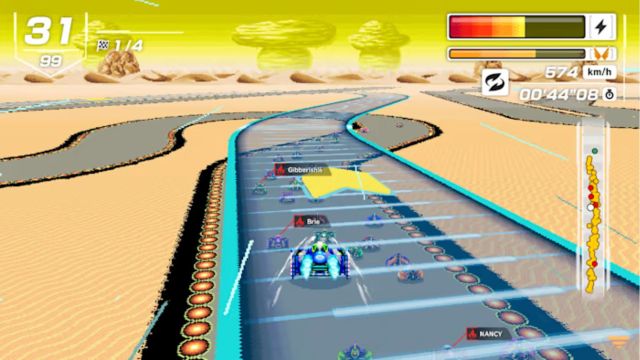 f-zero 99 race