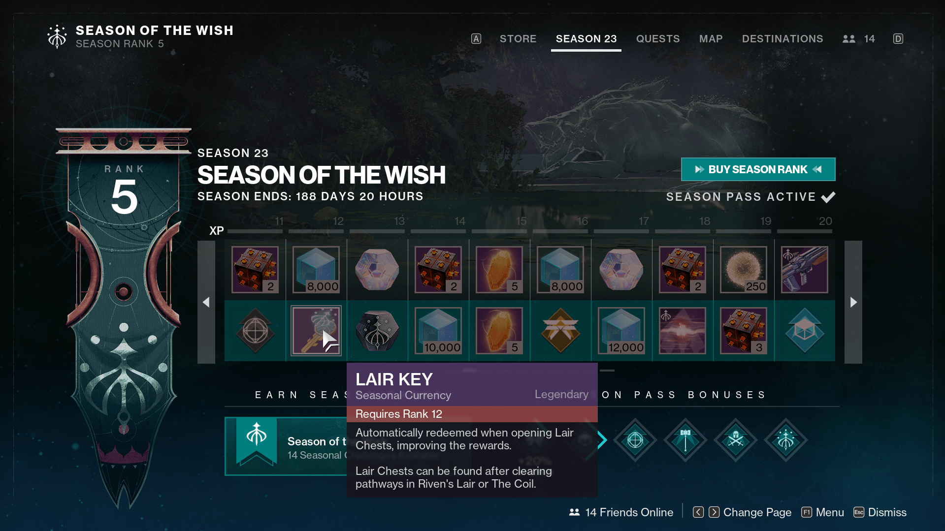 How to get Lair Keys in Destiny 2: Season of the Wish