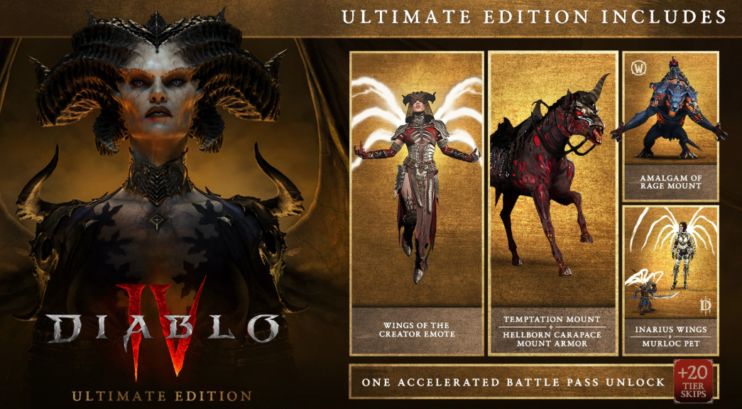 Diablo 4 Digital Deluxe Edition vs Ultimate Edition Which should you