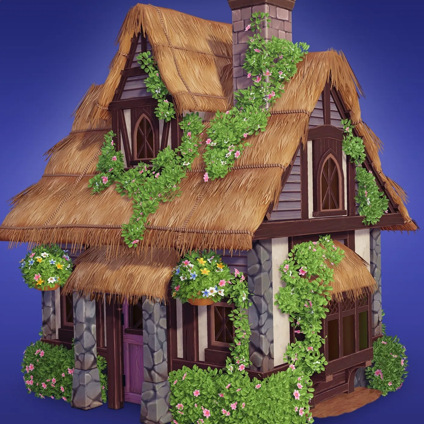 The flowery cottage in DDLV. 