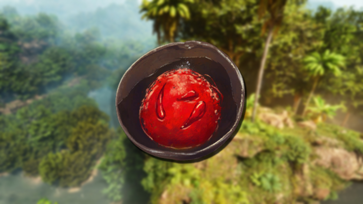 A bowl of Focal Chili as seen in Ark: Survival Ascended.
