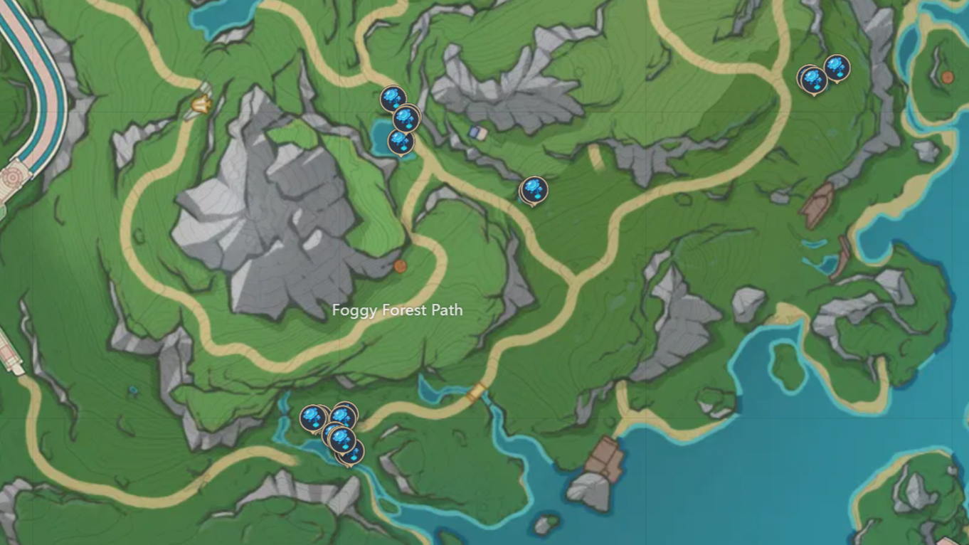 Genshin Impact Lakelight Lily Locations: 3 Best Farming Routes - Dot 