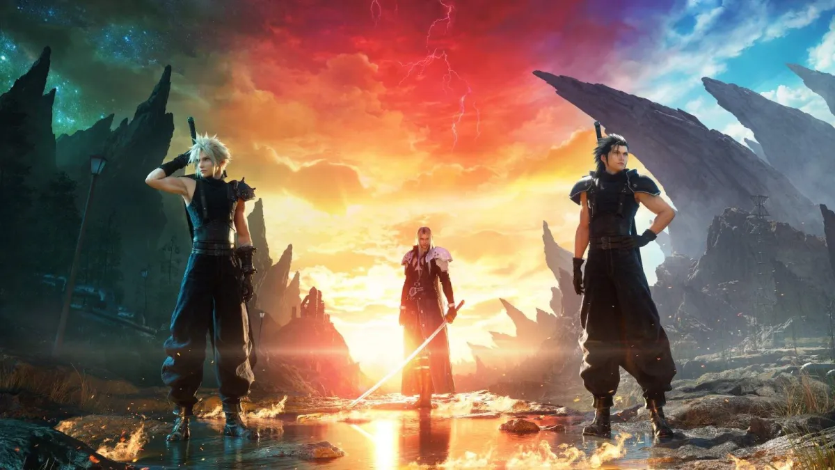 cloud, zack, and sephiroth in final fantasy 7 rebirth