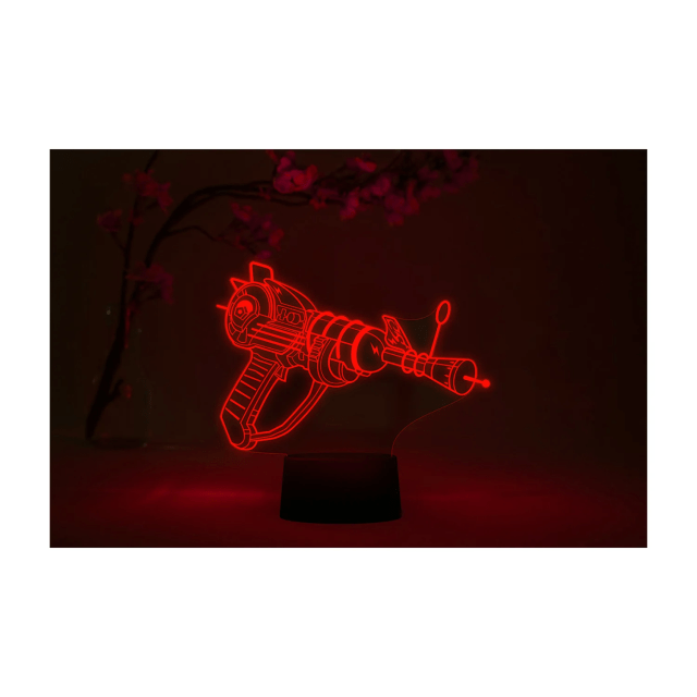 An image of a CoD Ray Gun LED lamp.