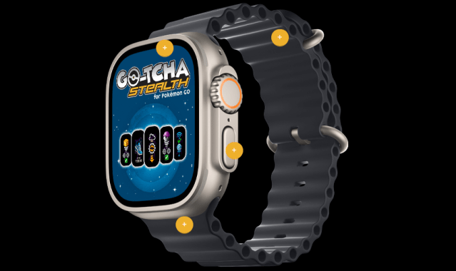 A watch with Pokémon Go features.