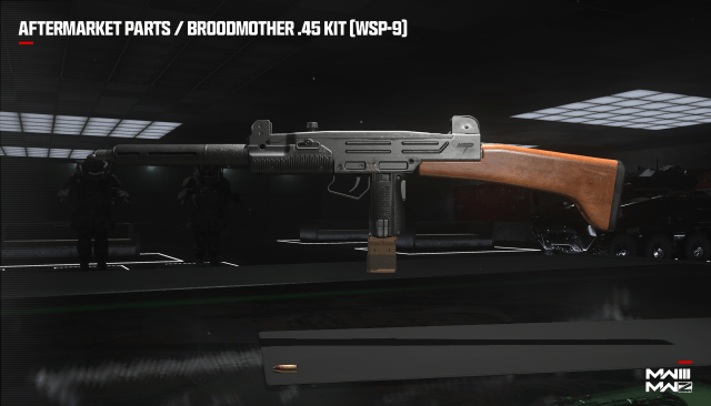 A screenshot of the Broodmother .45 Kit (WSP-9).