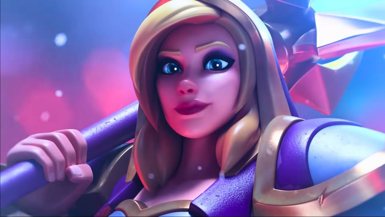 Jaina from Warcraft Rumble in the announcement trailer