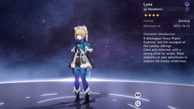 Lynx's description page.