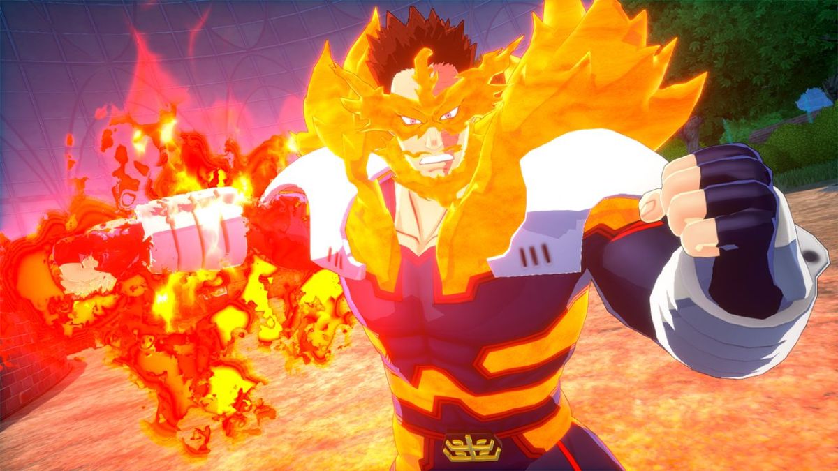 Endeavor in My Hero Ultra Rumble