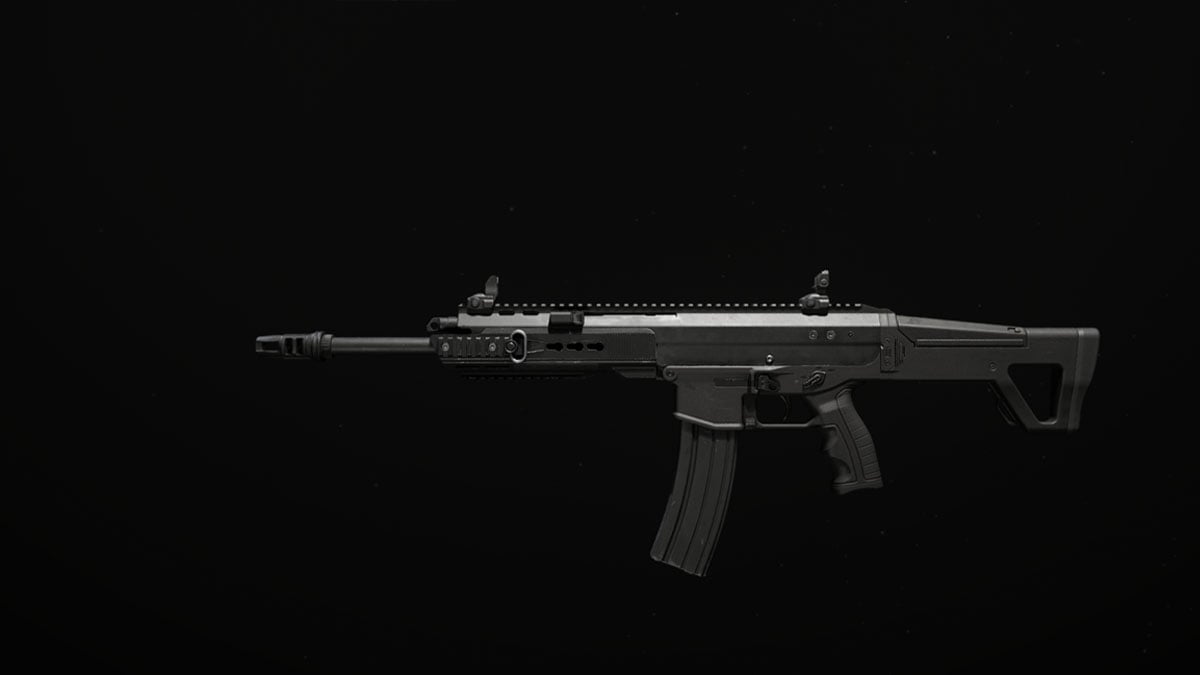 The Sidewinder battle rifle in Modern Warfare 3.