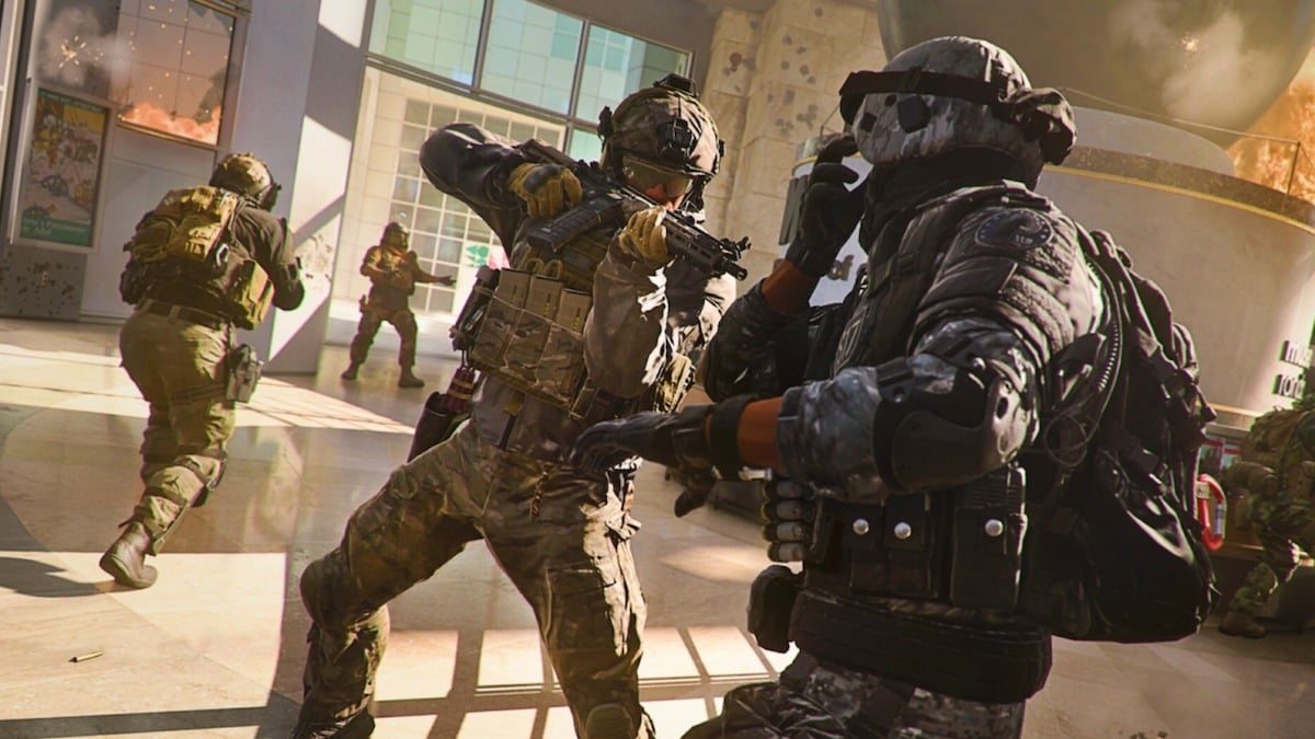 Two MW3 characters locking horns on the battlefield.
