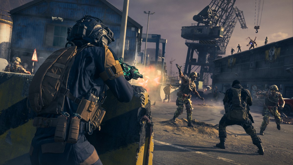 Call of Duty operators fight against Zombies in MWZ mode.