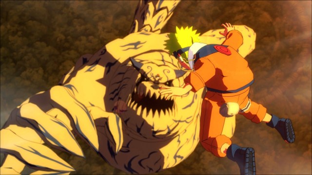 Naruto x Boruto boss battle cutscene