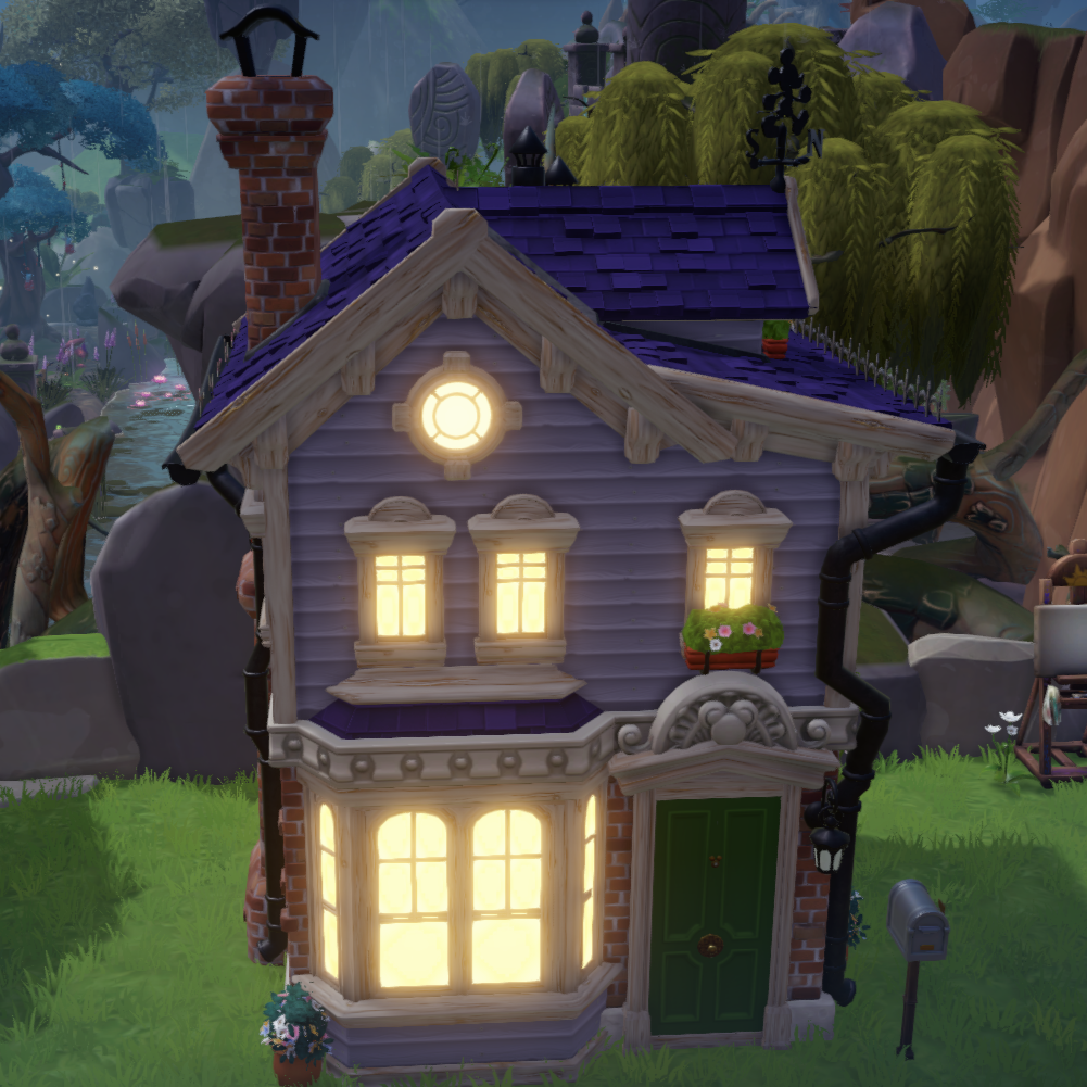 The purple house in DDLV.
