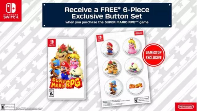 gamestop pre-order bonuses for super mario rpg