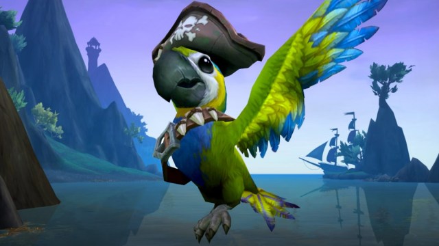 World of Warcraft pet parrot Cap'n Crackers