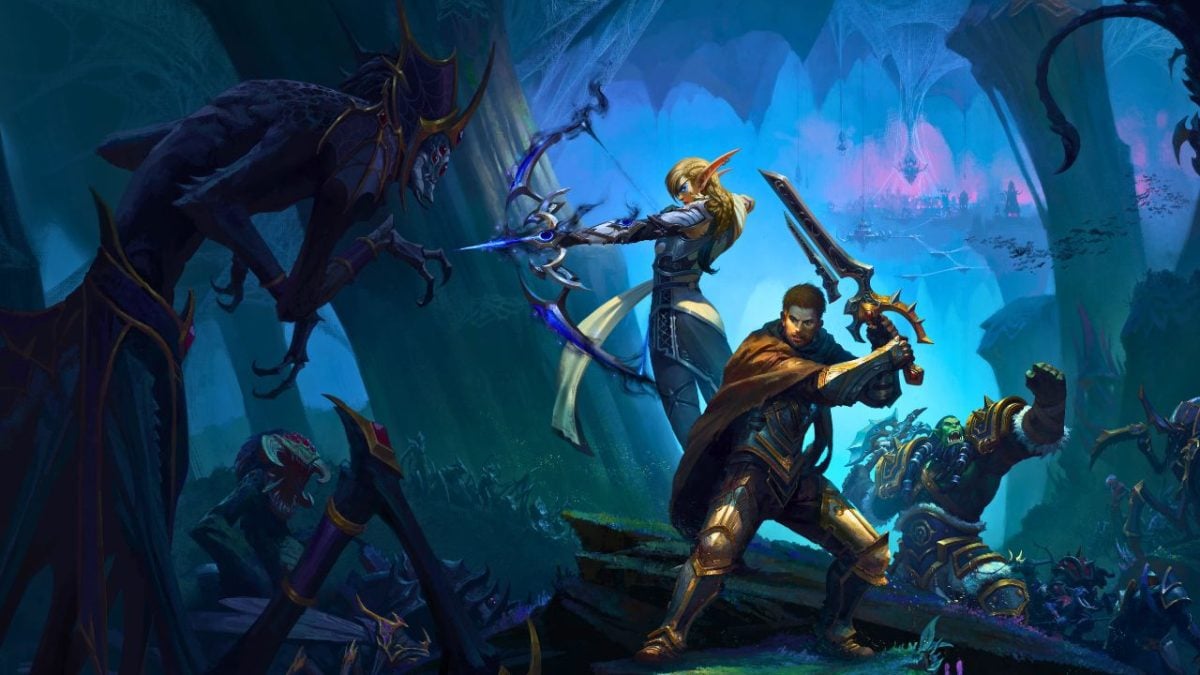 The keyart for the upcoming wow expansion the war within