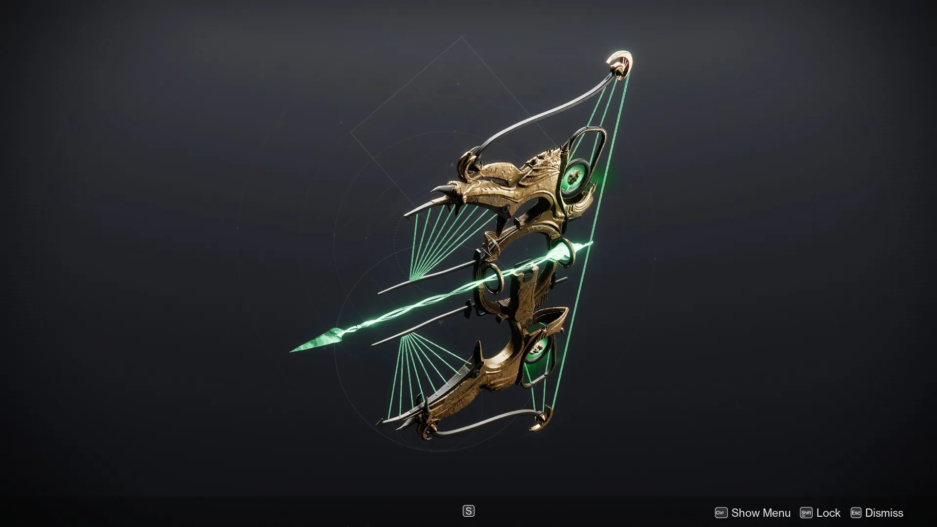 The Wish-Keeper Exotic bow in Destiny 2, as seen in Collections.