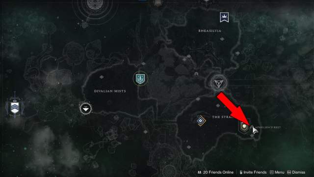 Aphelion's Rest lost sector location in Destiny 2