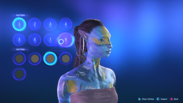 All hairstyles in Avatar: Frontiers of Pandora