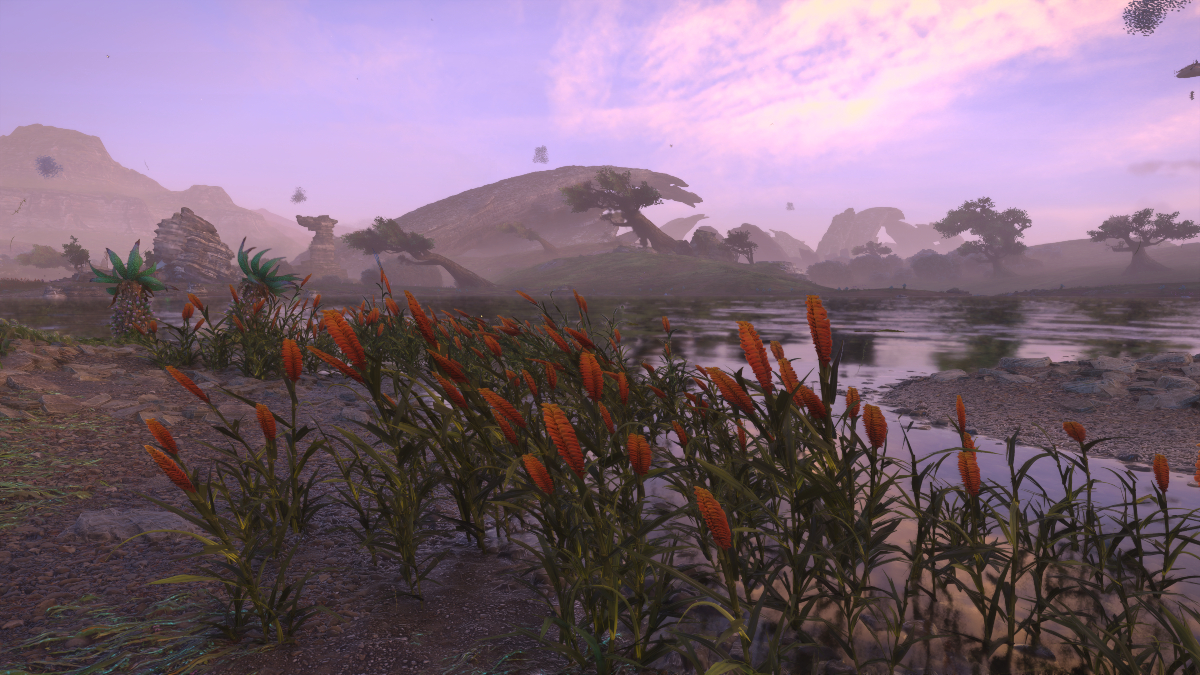 An image of Reeds on the shore in Avatar: Frontiers of Pandora