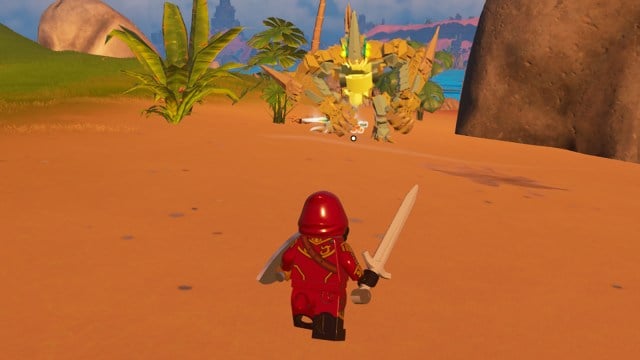 Beach brute in LEGO Fortnite