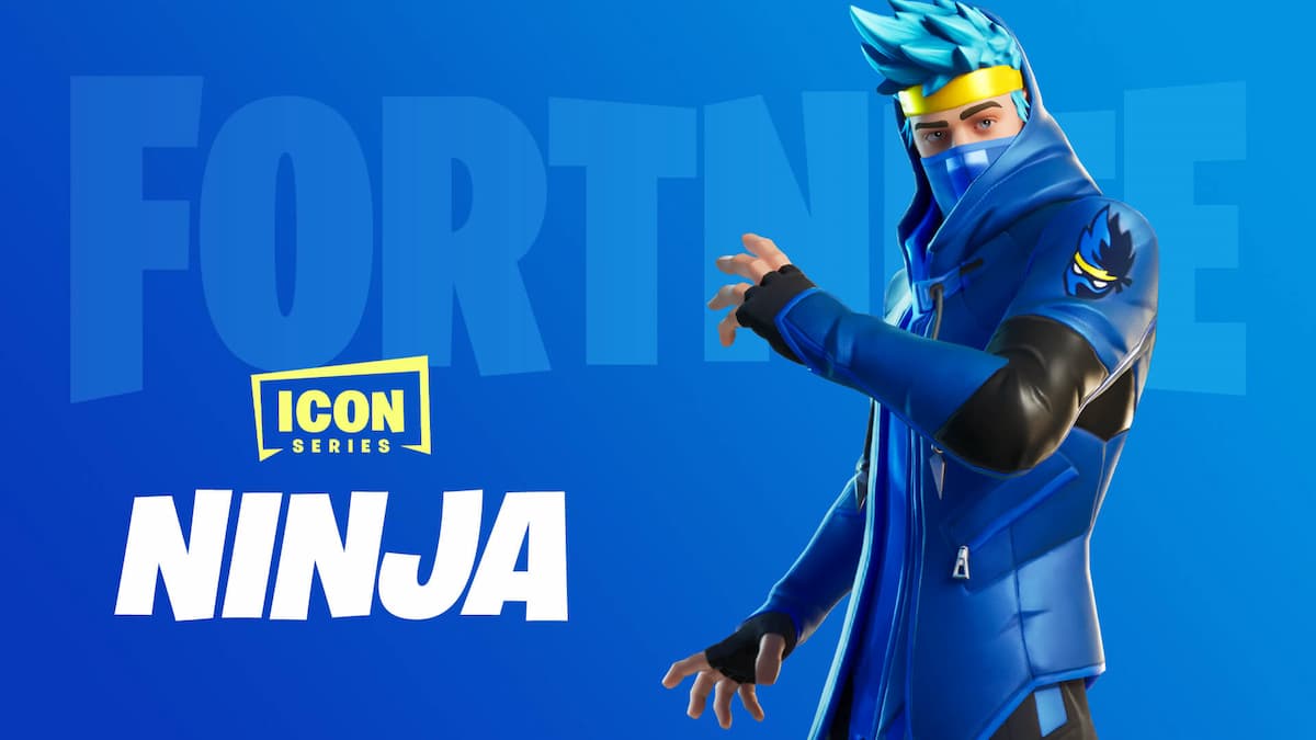 The Ninja Icon skin in Fortnite.