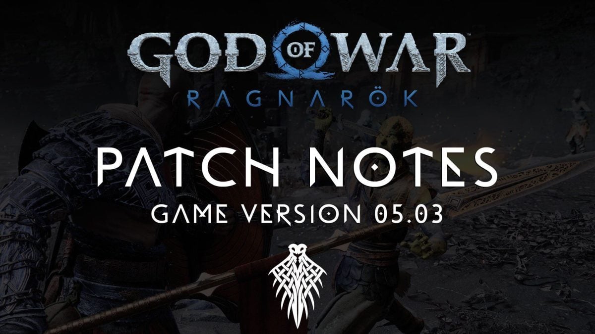 god of war ragnraok patch notes graphic