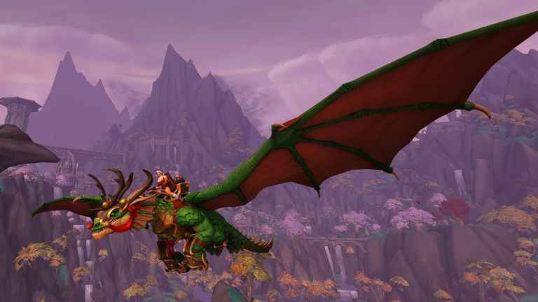 How to get Highland Drake: Winter Veil Armor Dragonriding customization ...