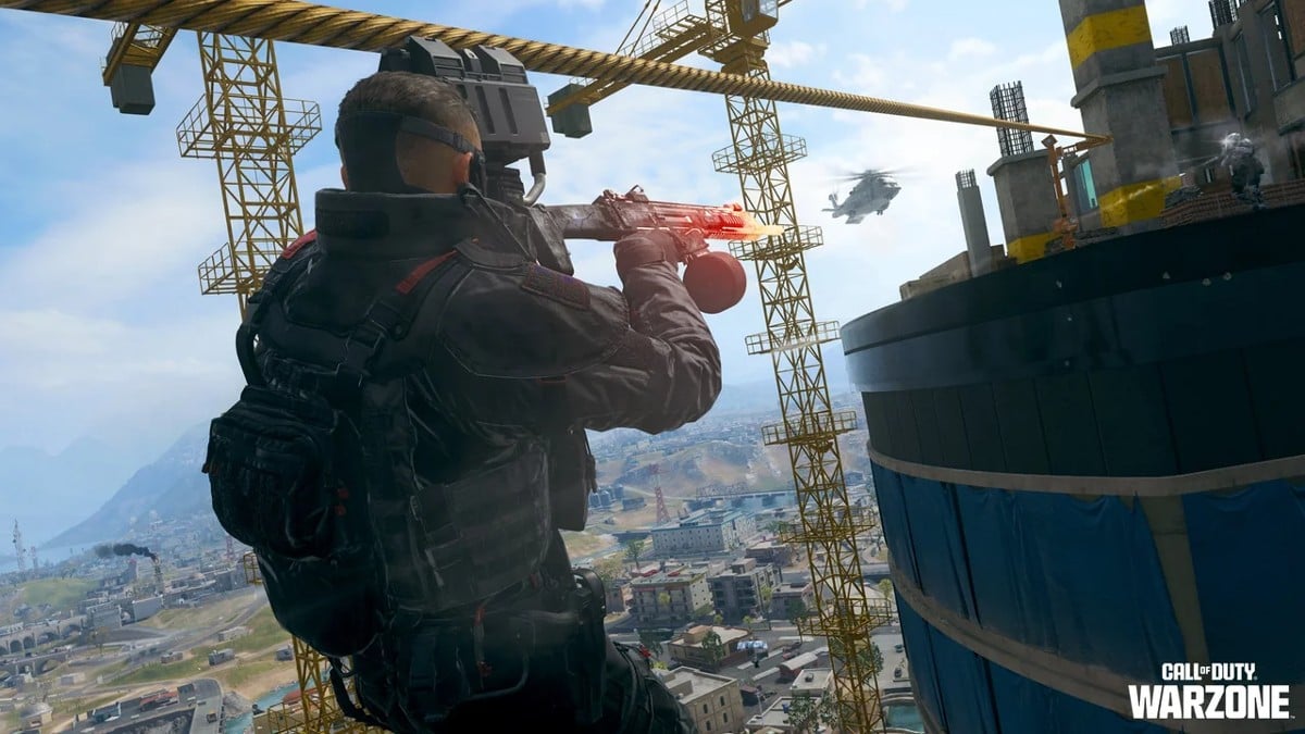 Zipline in Warzone