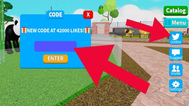 How to redeem codes in Hide and Seek Transform