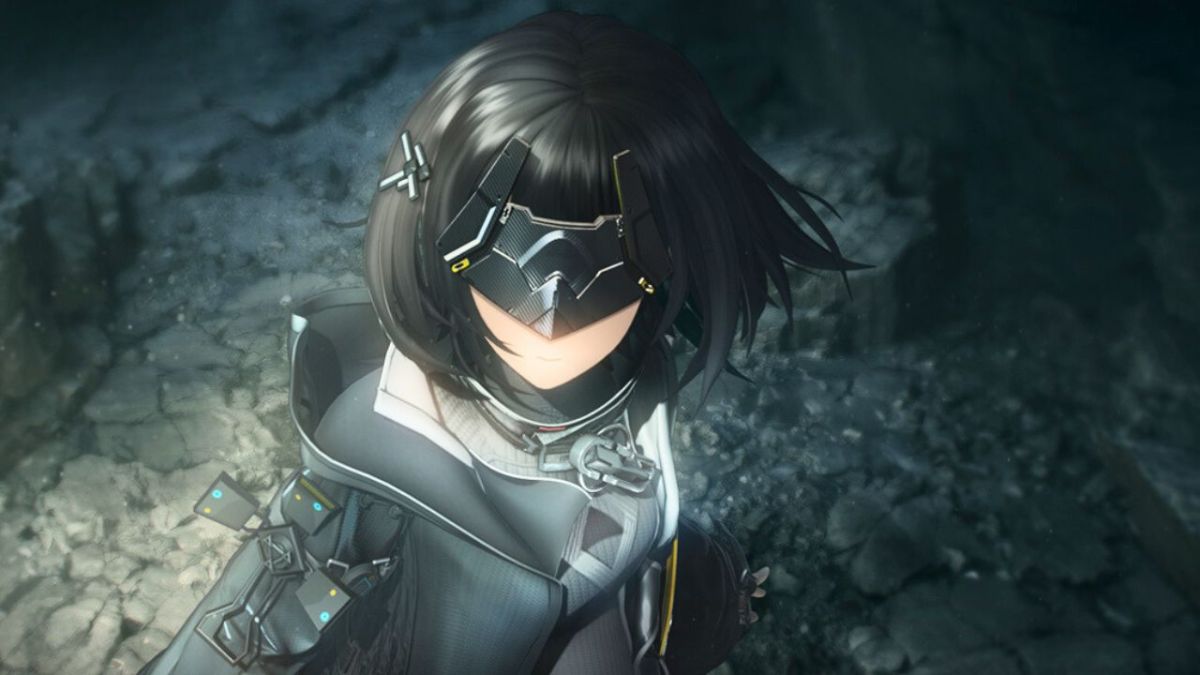 Woman with full armor in ARKNIGHTS: ENDFIELD