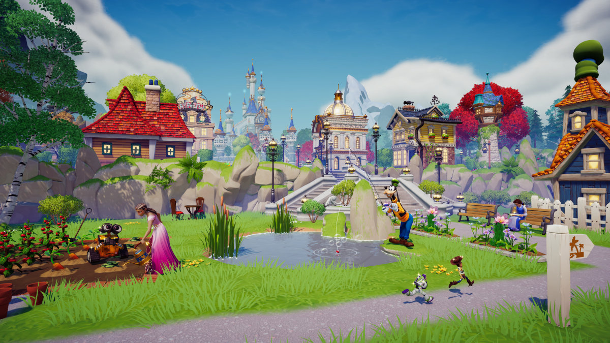 A promotional image of the valley from Disney Dreamlight Valley