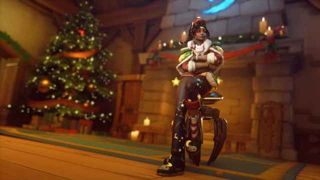 Winter Jammies skin for Illari in Overwatch 2.