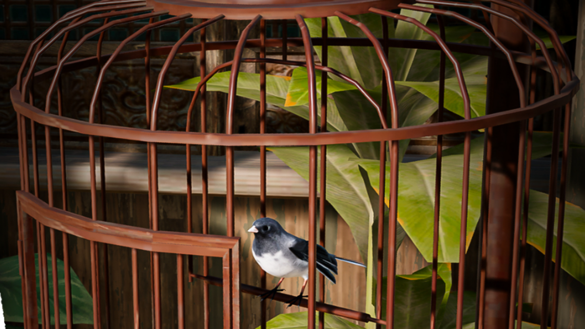 A bird cage in PUBG