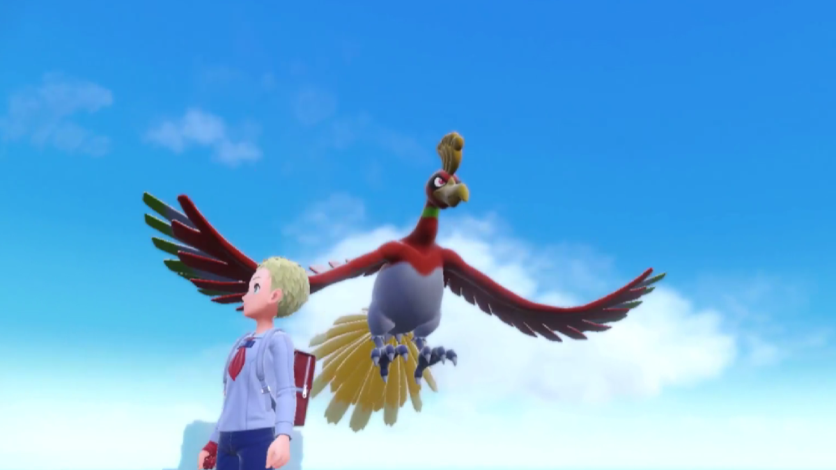 How to catch Ho-Oh in Pokémon Scarlet and Violet The Indigo Disk
