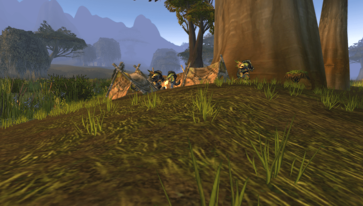 Gnolls occupy a camp in the Wetlands in WoW Classic