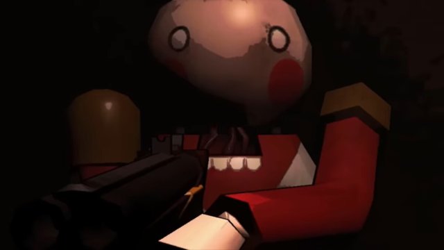 Nutcracker holding a shotgun in the Update 45 trailer for Lethal Company