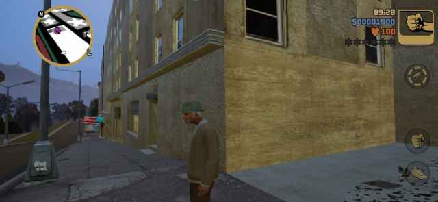 An old man standing on the street in GTA 3