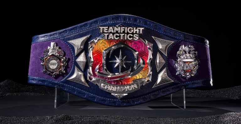 TFT opts for a new approach to trophies—and it puts wrestling belts to shame