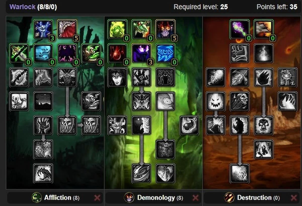 WoW SoD: Best talent builds and Runes for Warlocks in WoW Classic ...